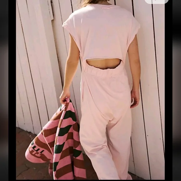 NWOT Free People Movement Hot Shot V-Neck Onesie XL - Picture 2 of 6